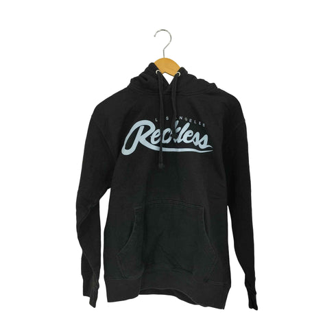 フロントロゴプリント プルオーバーパーカー メンズ JPN:M